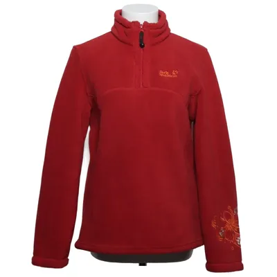 Fleece sweater (Red) from Jack Wolfskin Polyester
