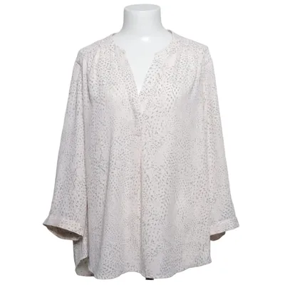 Blouse (Beige, Gray) from Dalia Polyester