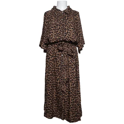 Skjortekjole (Brun, Sort, Beige) fra H&M