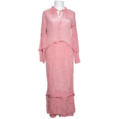 Maxi jurk (Roze) van Stella Nova Polyester, Viscose