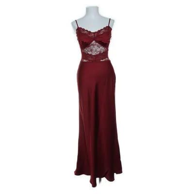 Aftenkjole (Rød) fra Boohoo Polyester