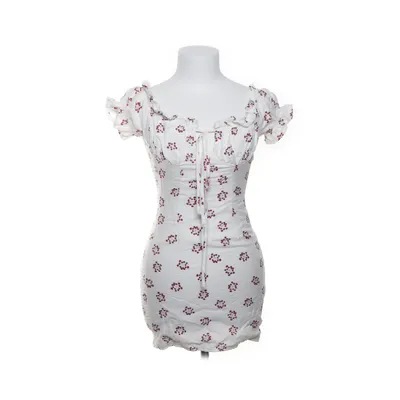 Klänning (Vit, Röd) från Poppy Bomull, Polyester