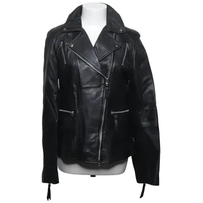 Bikerjacka (Svart) från Cigno Nero Skinn, Polyester