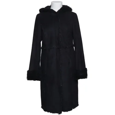 Shearling jas (Zwart) van John Baner Imitatiebont, Polyester