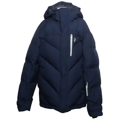 Winterjas (Blauw) van Peak Performance Junior Polyurethaan, Gerecycled polyester