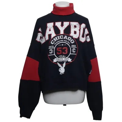 Sweatshirt (Zwart, Rood, Meerkleurig) van Playboy x Missguided Katoen, Polyester