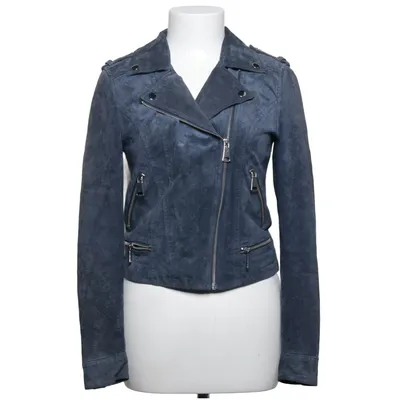 Biker jacket (Blue) from Vero Moda Leather, Polyester