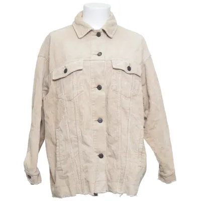 Overshirt (Beige) from Zara Outerwear Cotton