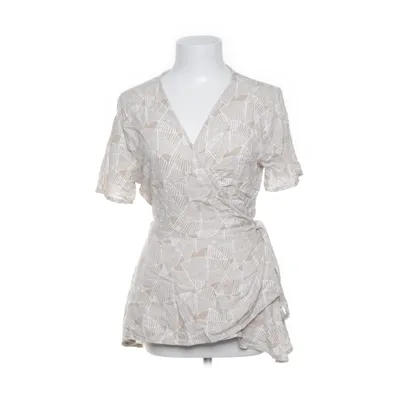 Omlottopp (Beige, Vit) från VRS Woman Viskos