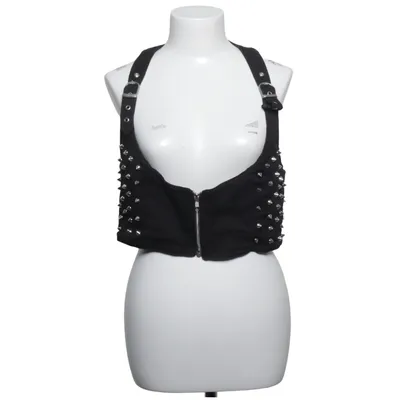 Gilet (Zwart) van Heartless Katoen, Elastaan