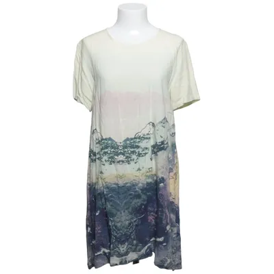 Dress (Beige, Blue, Multicolored) from Dagmar Viscose