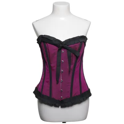 Corset (Noir, Violet) de Burleska