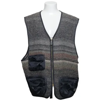 Outer vest (Gray) from Sportswear Cotton, Polyamide, Polyester, Wool