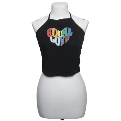 Halterneck top (Sort) fra Clockhouse by C&A Bomuld