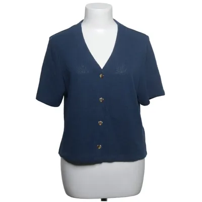 Cardigan (Blauw) van Caroll Katoen, Polyester