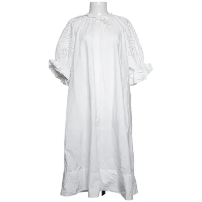 Jurk (Wit) van H&M Katoen