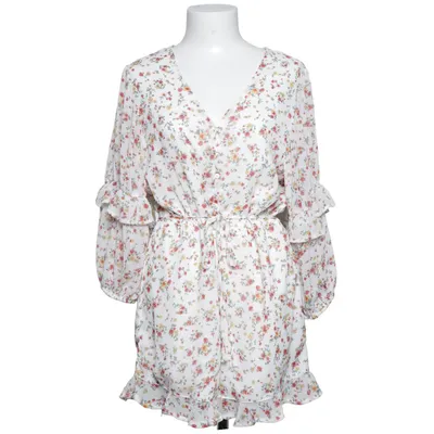 Byxdress (Vit, Flerfärgad) från FB Sister Polyester