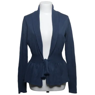Cardigan (Bleu) de Flame Polyamide, Viscose