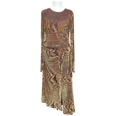 Klänning (Brun, Svart, Flerfärgad) från Stine Goya Elastan, Polyamid, Polyester