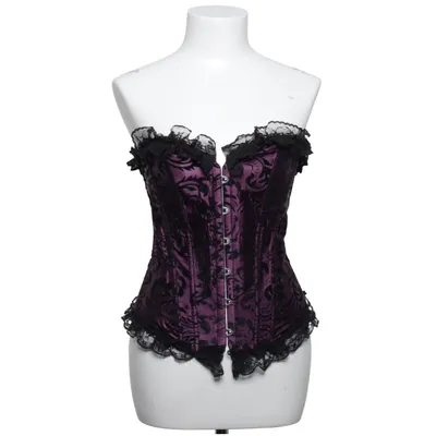 Korsett (Lila, Svart) från Vaacodor Elastan, Polyester