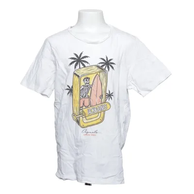 T-shirt (Blanc, Multicolore) de Jack & Jones Coton