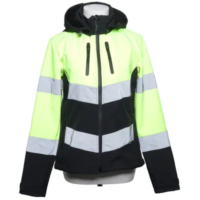 Reflexjacka (Svart, Gul, Grå) från CRW Polyester