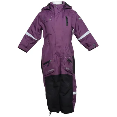 Overall (Lila, Zwart) van Protech Clothes Polyester