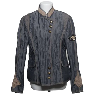 Jacket (Gray) from Taifun Collection Cotton, Metallic fiber, Polyamide, Polyester