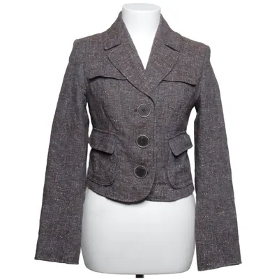 Blazer (Brun, Flerfarvet) fra Next Akryl, Bomuld, Polyamid, Polyester, Viscose