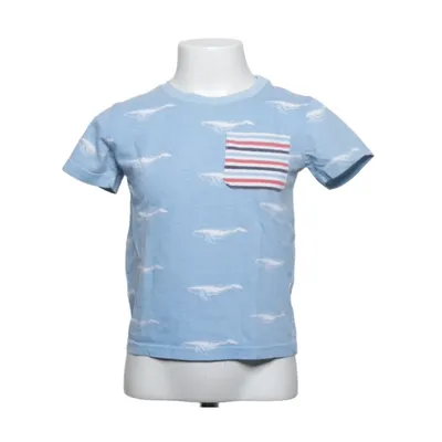 T-shirt (Blue, Multicolored) from Pusblu Cotton