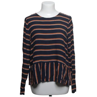 Blouse (Blauw, Bruin, Wit) van WE Viscose