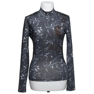 Lange mouwen shirt (Zwart, Wit, Meerkleurig) van Han Kjøbenhavn Elastaan, Polyester
