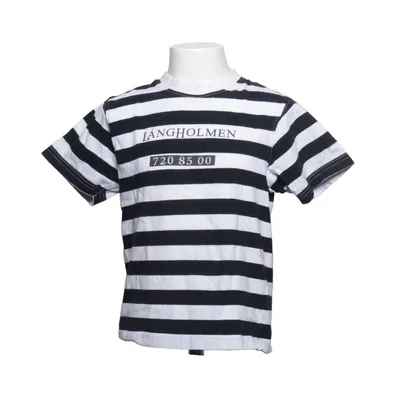 T-shirt (Schwarz, Weiß) von Långholmen Baumwolle