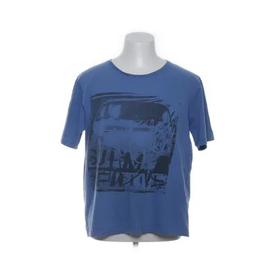 T-shirt (Blå, Grå) fra Marcus Bomuld