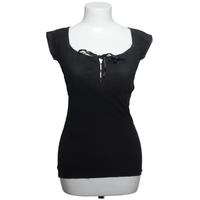 Haut (Noir) de Pussy Deluxe Coton, Élasthane