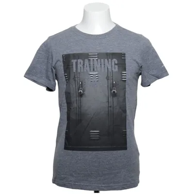 T-shirt (Grijs) van Tarikediz Katoen, Polyester, Viscose