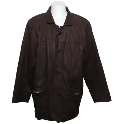 Veste en cuir (Marron) de Ricano