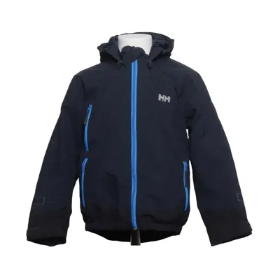 Allvädersjacka (Blå, Svart) från Helly Hansen Kids Polyamid, Polyester, Polyuretan