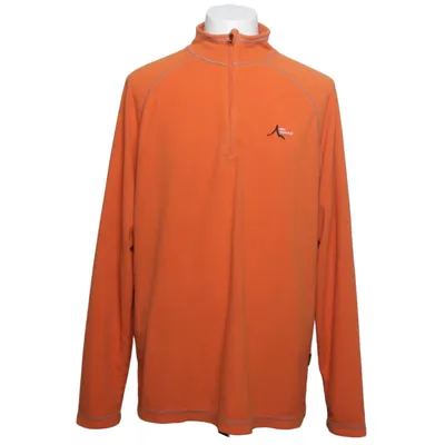 Fleece trui (Oranje) van High Mountain Polyester