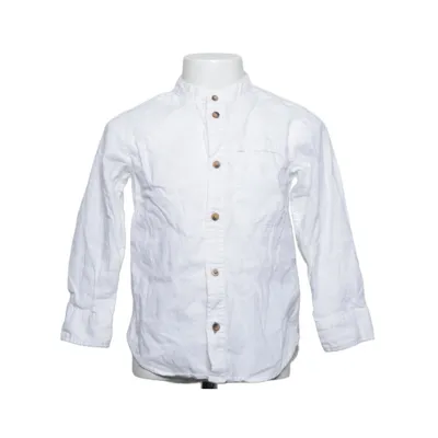 Shirt (Wit) van H&M Katoen, Linnen