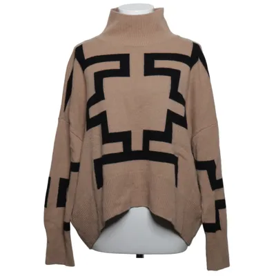 Trui (Beige, Zwart) van Not Shy Kasjmier, Wol
