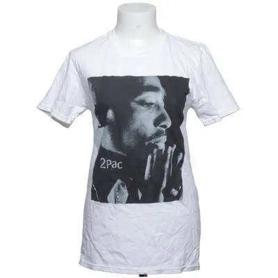 T-shirt (Hvid) fra 2Pac Bomuld