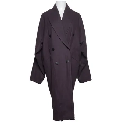 Frakke (Lilla) fra Fox's Polyester, Uld