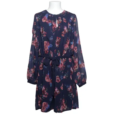 Jurk (Blauw, Meerkleurig) van Mango Collection Polyester