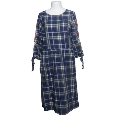 Klänning (Blå, Beige, Vit) från Maite Kelly x Bonprix Bomull