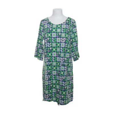 Klänning (Blå, Grön, Vit, Flerfärgad) från Cissi och Selma Elastan, Ekologisk bomull