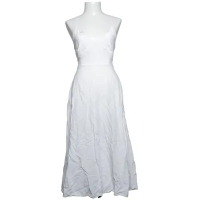 Maxi jurk (Wit) van Oysho Linnen, Viscose