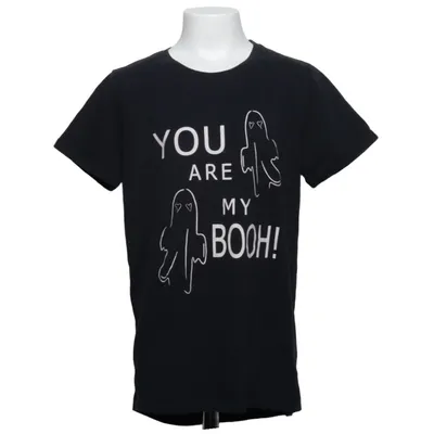 T-shirt (Black) from Red & Blue Cotton, Polyester