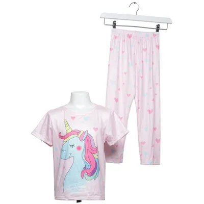 Pajamas (Pink, Multicolored) Elastane, Polyester