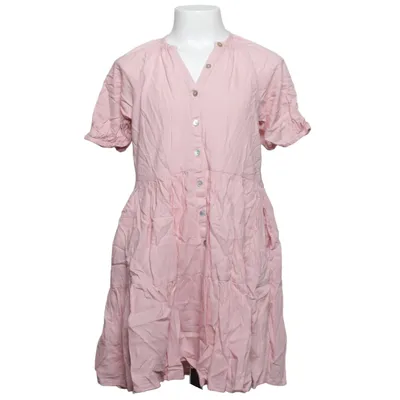 Kjole (Pink) fra Ghanda Bomuld, Linned, Viscose